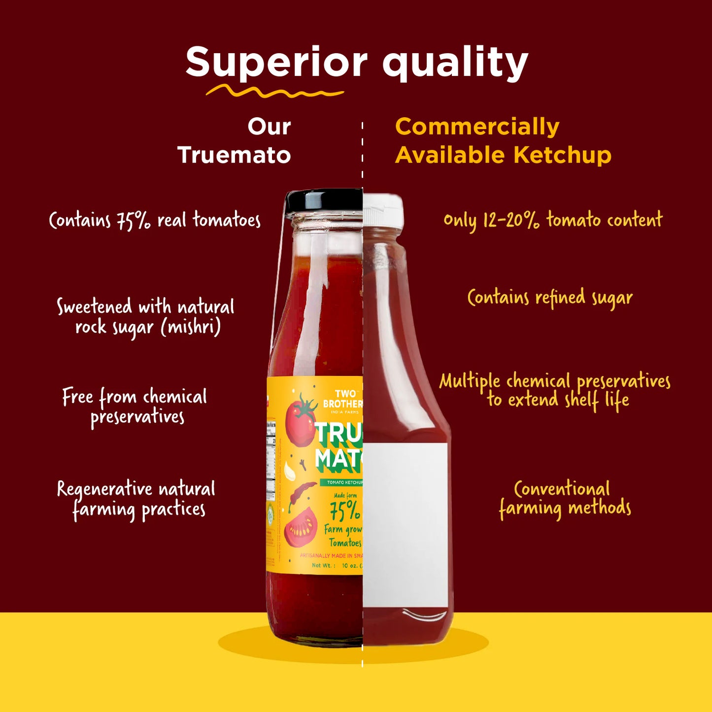 Two Brothers Truemato Ketchup - 300g