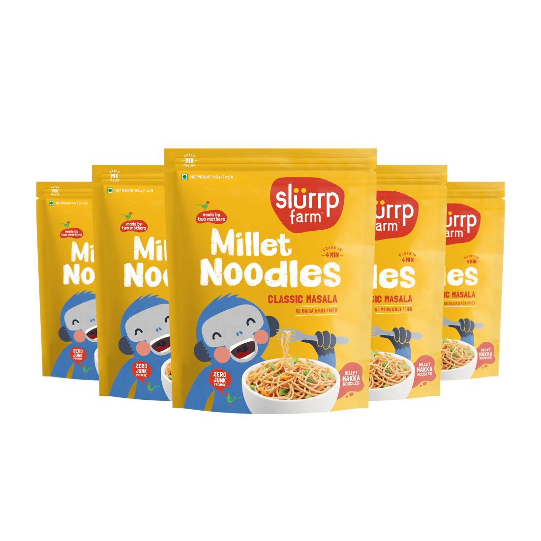 Slurrp Mild Masala Millet Noodles