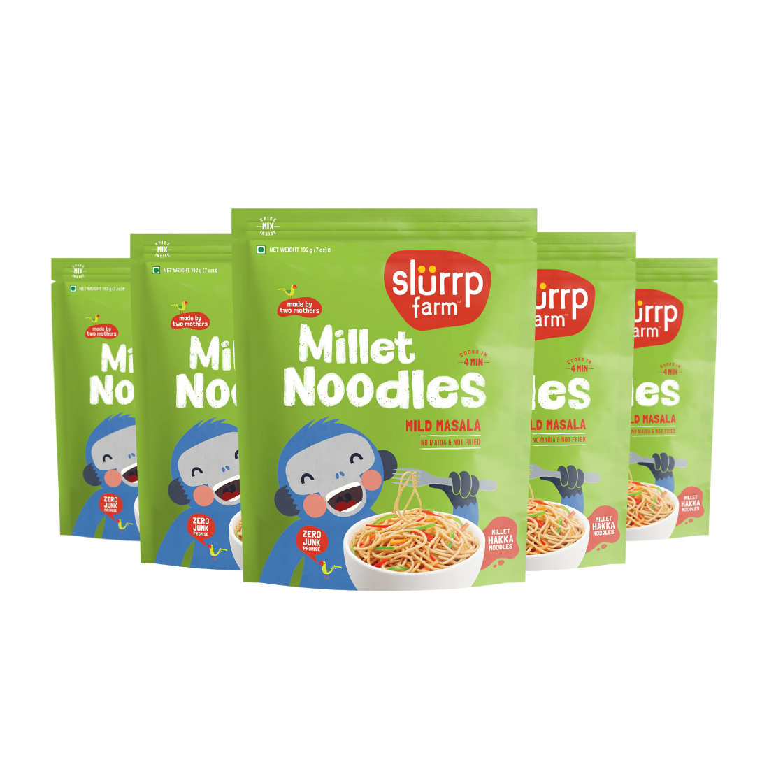 Slurrp Mild Masala Millet Noodles