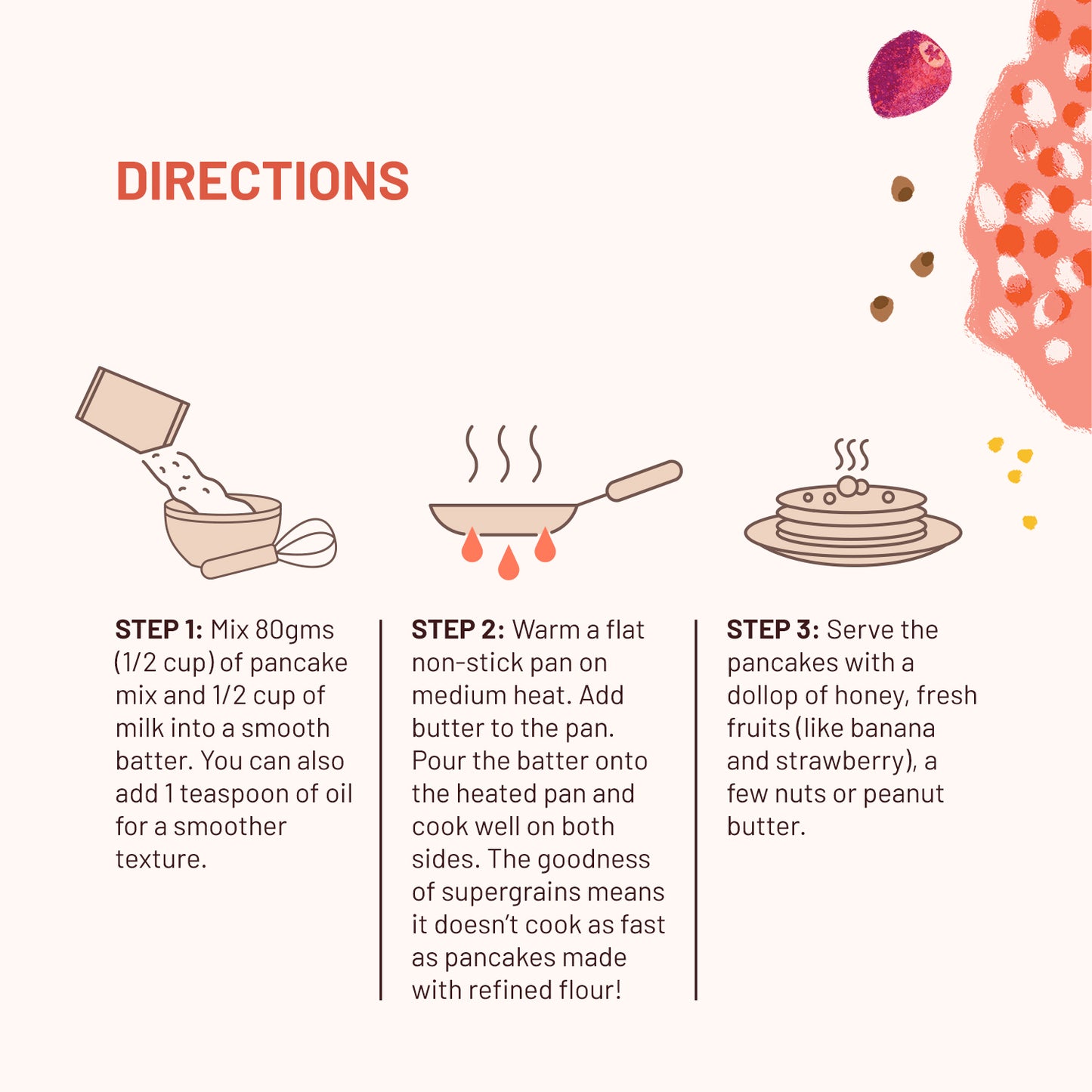 Mille Classic Millet Healthy Pancake Mix