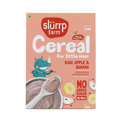 Slurrp Farm Ragi, Apple & Banana Cereal - 200g