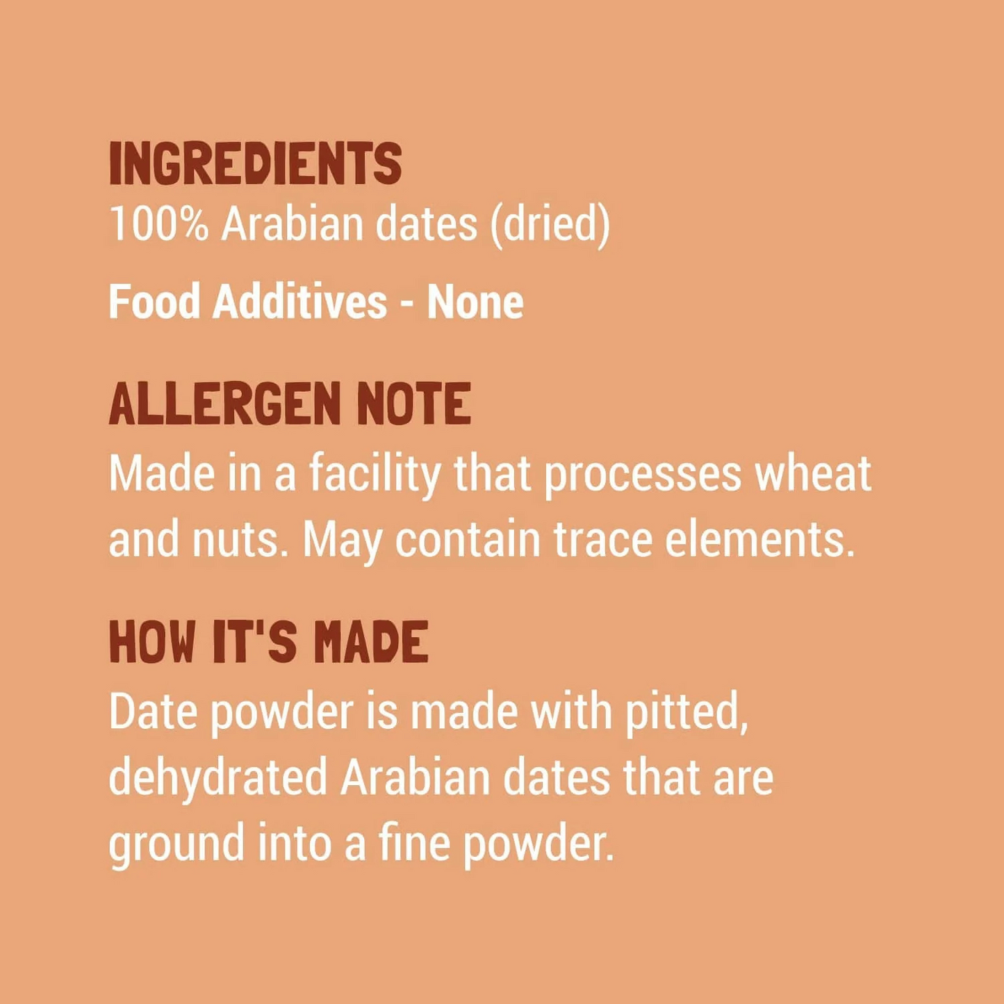 Slurrp Farm Natural Sweetener Date Powder