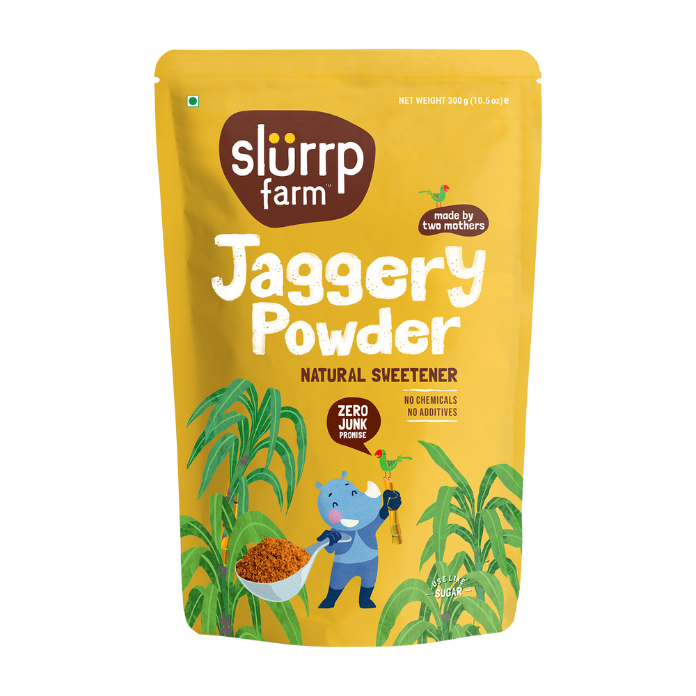 Slurrp Farm Natural Sweetener Jaggery Powder | 300g